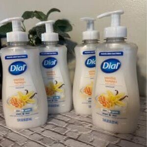 Dial‎ Vanilla Honey Hand Soap - four 7.5 fl oz bottles - new
